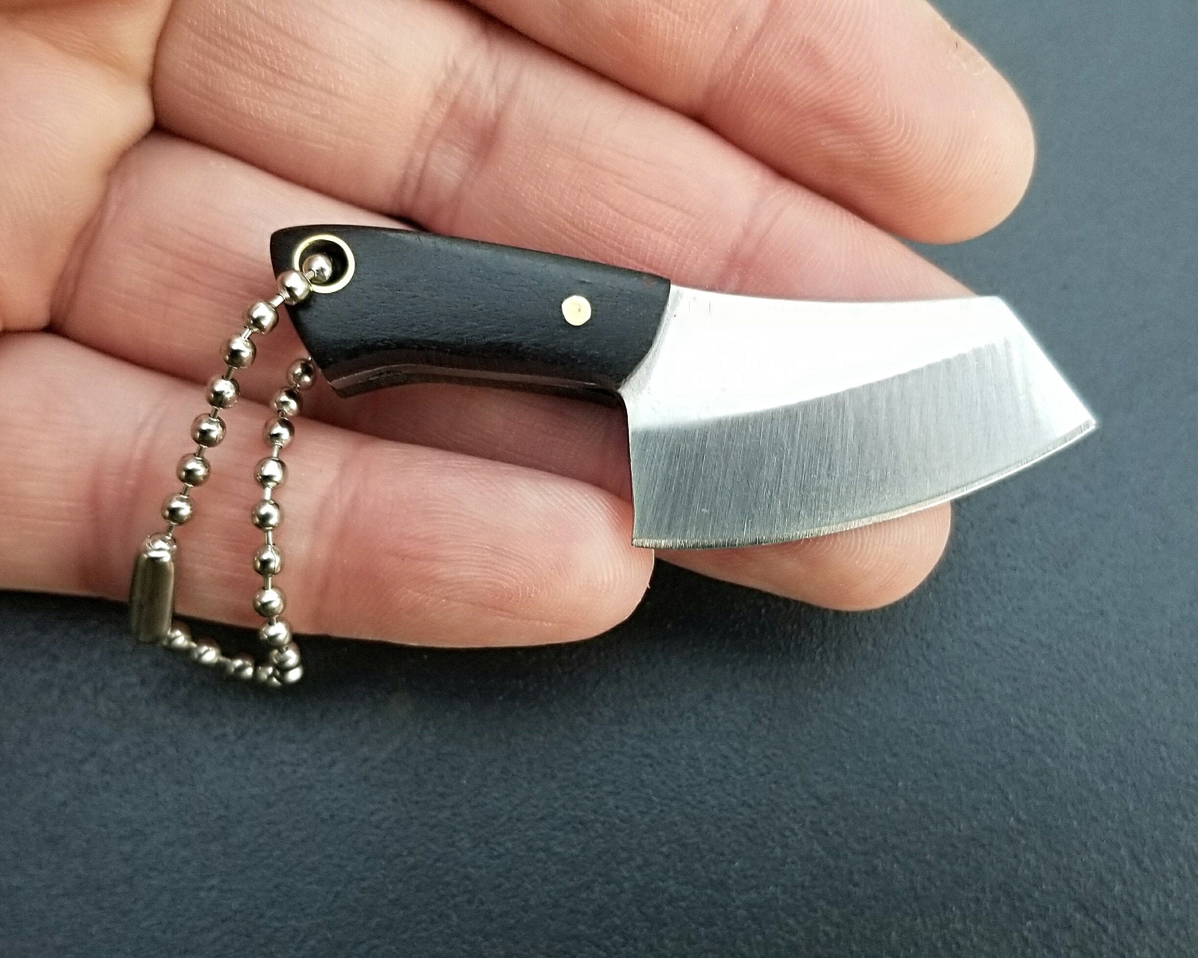 Miniature Black Cleaver, Tiny Knife, Mini Butcher Knife -  Norway