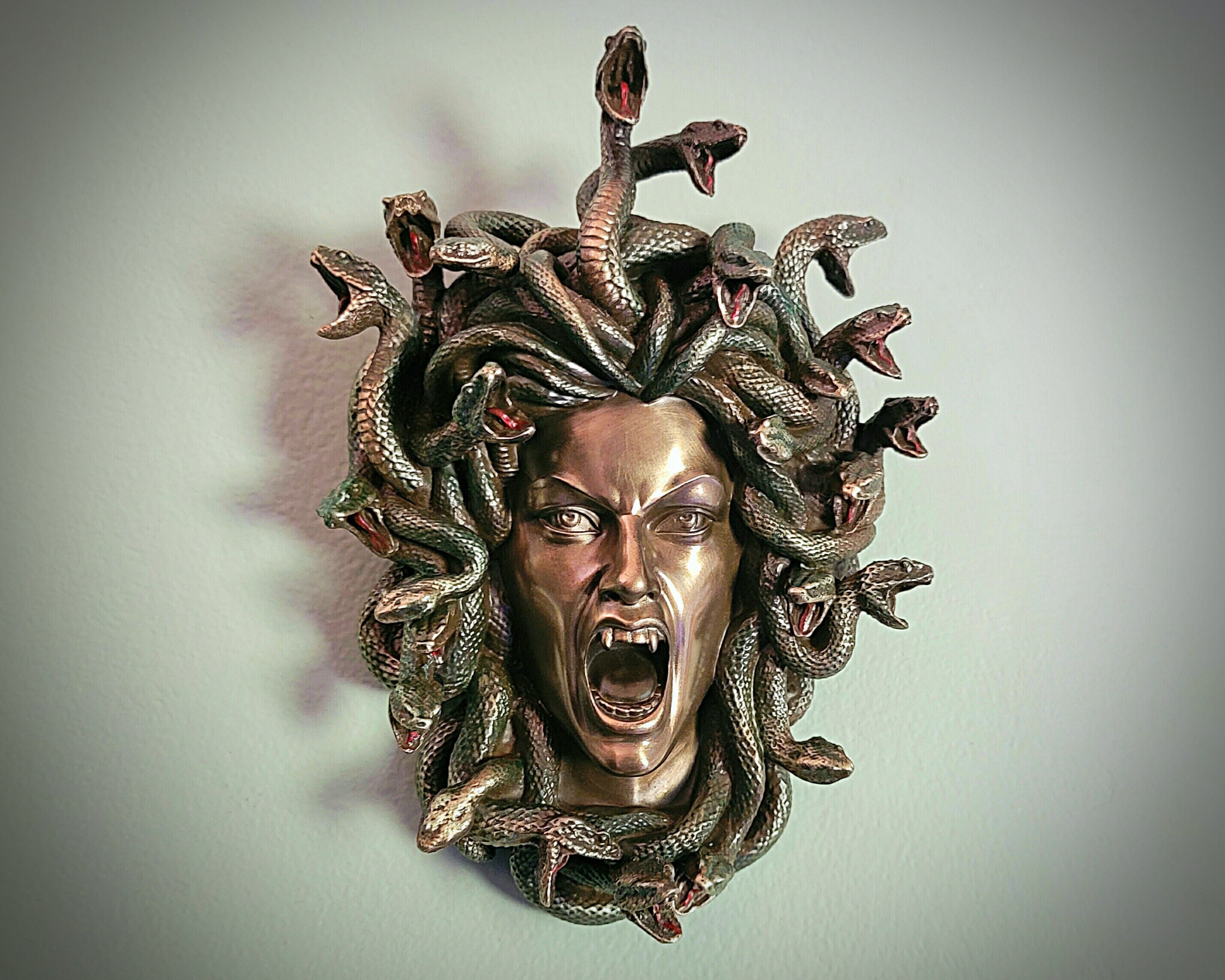 Vintage Medusa Wall Plaque Greek Medusa Wall Art agrohort