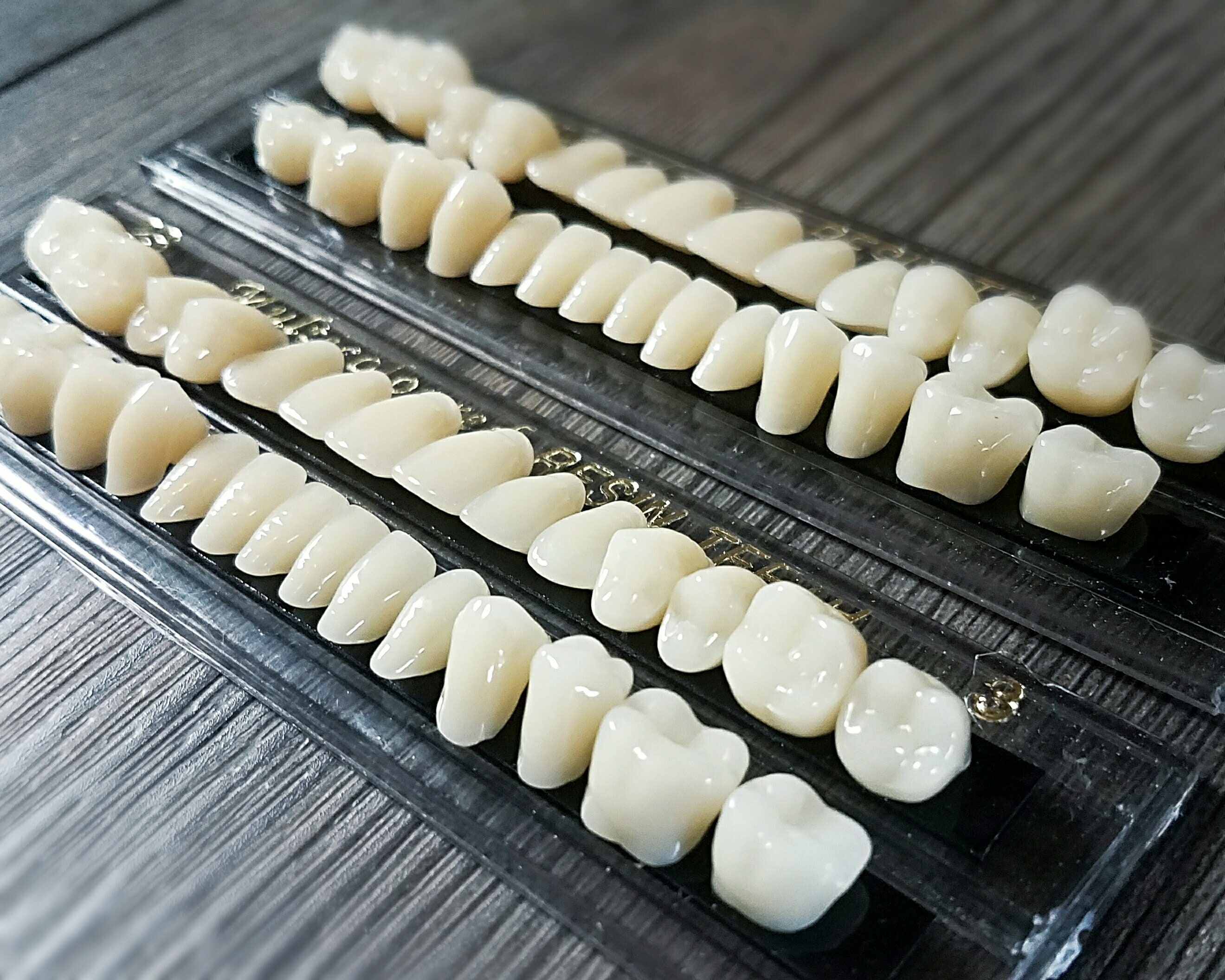 X2 Set Human Teeth, Resin Teeth, Creepy, Weird, Oddities, Curiosities