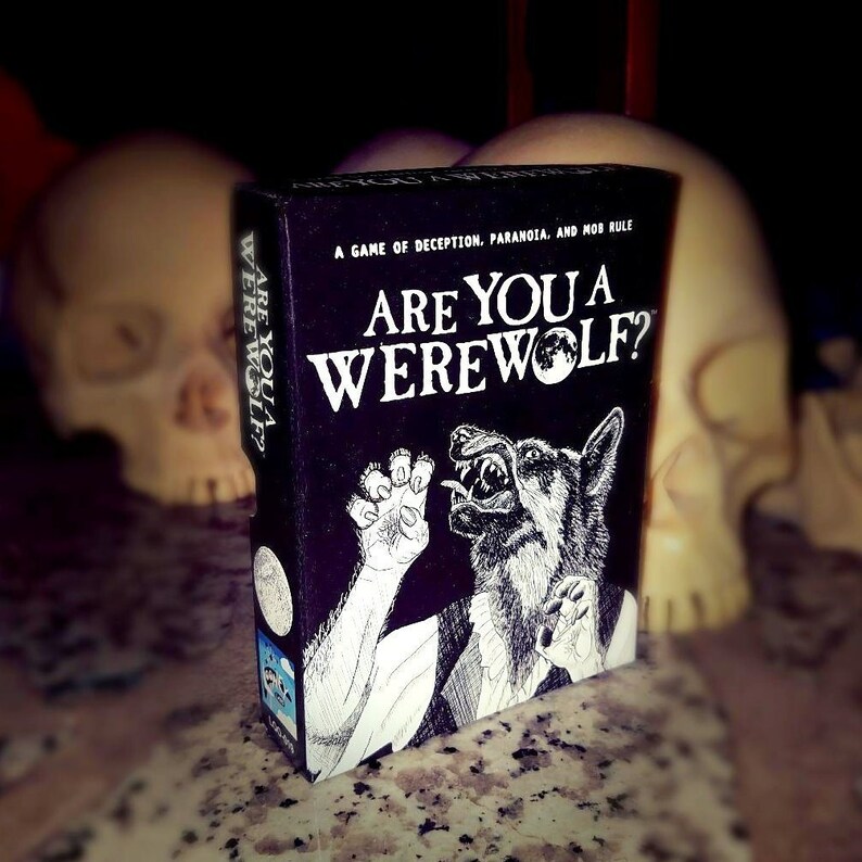 Party Supplies Unique Card Game Halloween Game Are You A Werewolf Card Game Party Favors Games Party Supplies Unique Card Game Halloween Game Are You A Werewolf Card Game Party Favors Games