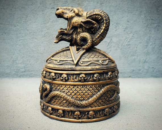 Baphomet Incense Burner, Cone Burner, Occult Items - Oddities For Sale has  unique