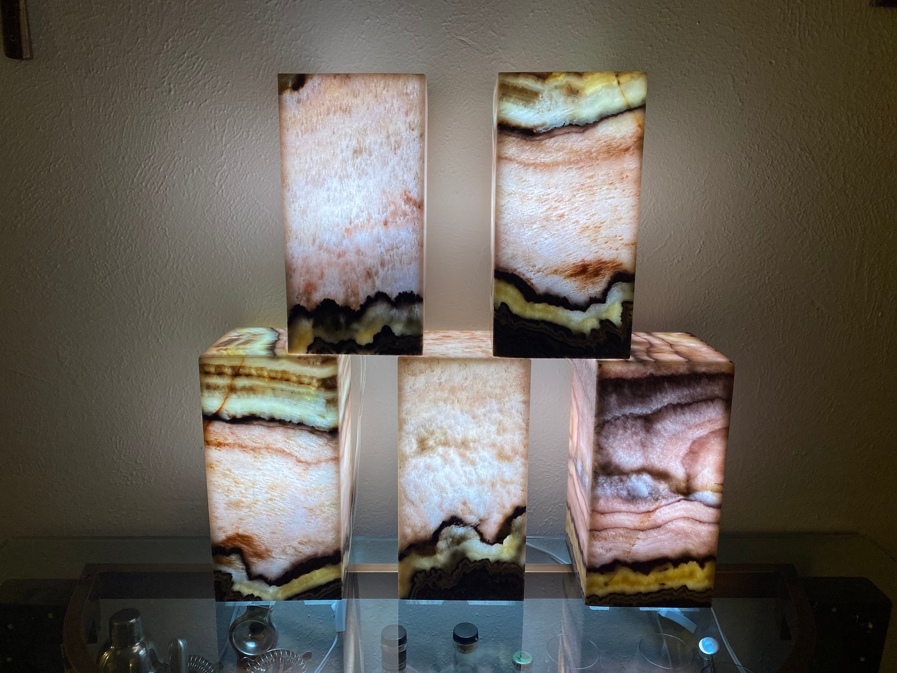 オニキスランプ - ÓNIX LAMP - メキシコ オニキスランプ - ÓNIX LAMP