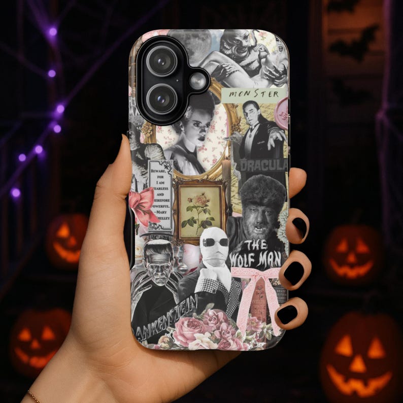 Vintage Horror Phone Case : Gothic Coquette Phonecase - iPhone, Pixel, Samsung image 6