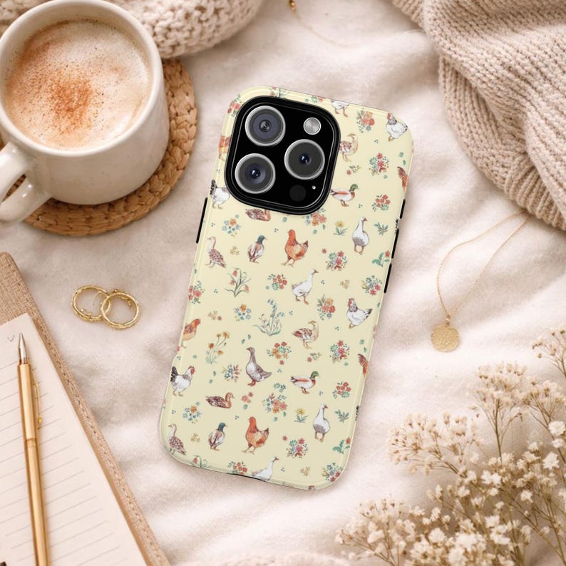 Duck Summer Phone Case - Cartoon Phonecase - iPhone, Samsung, Google image 16