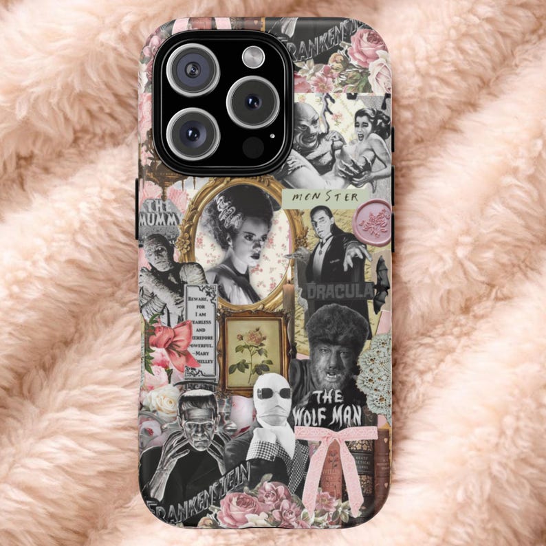 Vintage Horror Phone Case : Gothic Coquette Phonecase - iPhone, Pixel, Samsung image 5