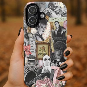 Vintage Horror Phone Case : Gothic Coquette Phonecase - iPhone, Pixel, Samsung image 1