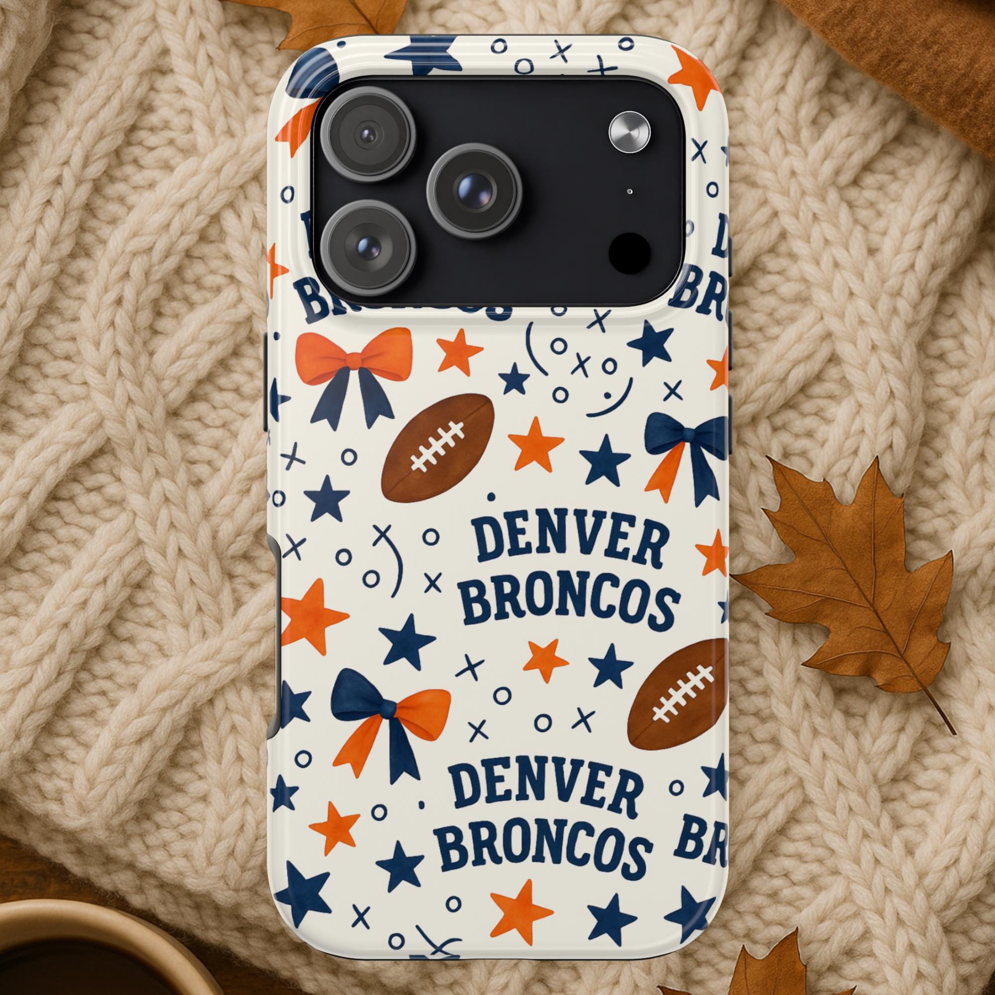 Denver Broncos Football Phone Case - NFL Phonecase - iPhone and Samsung -  Etsy
