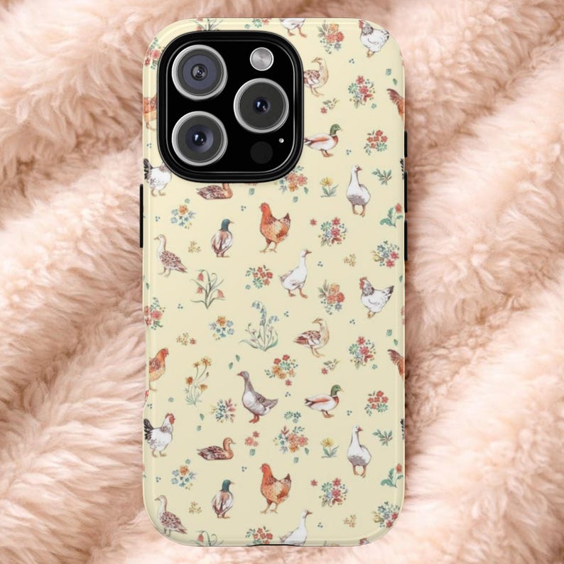 Duck Summer Phone Case - Cartoon Phonecase - iPhone, Samsung, Google image 14