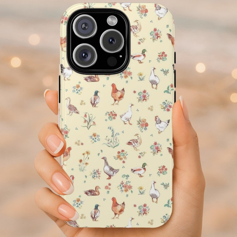 Duck Summer Phone Case - Cartoon Phonecase - iPhone, Samsung, Google image 2