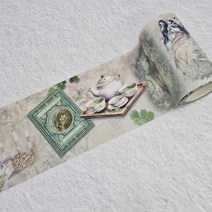 Ruban adhésif washi extra large pour journaux forestiers