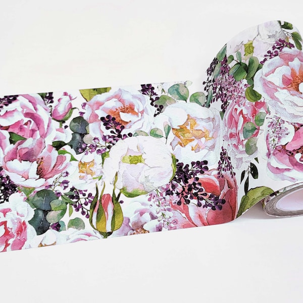 Extra Wide Wallpaper Borders Etsy