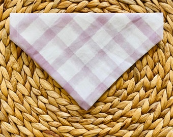 lavender menace dog bandanas