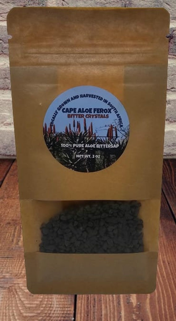 ALOE FEROX BITTER Crystals, Digestive Bitters, Herbal Detox. South