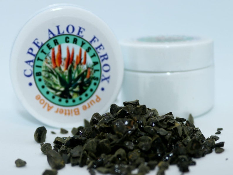 ALOE FEROX BITTER Crystals Constipation Relief Colon Etsy