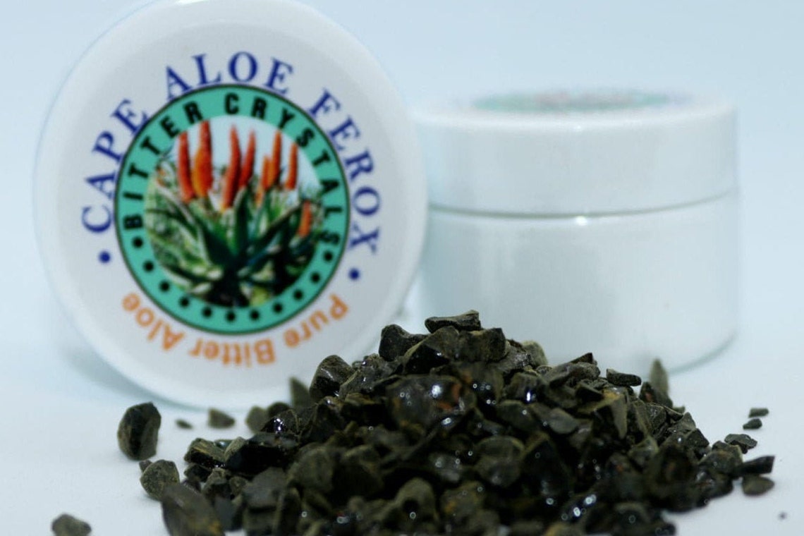 ALOE FEROX BITTER Crystals, Digestive Bitters, Herbal Detox. South