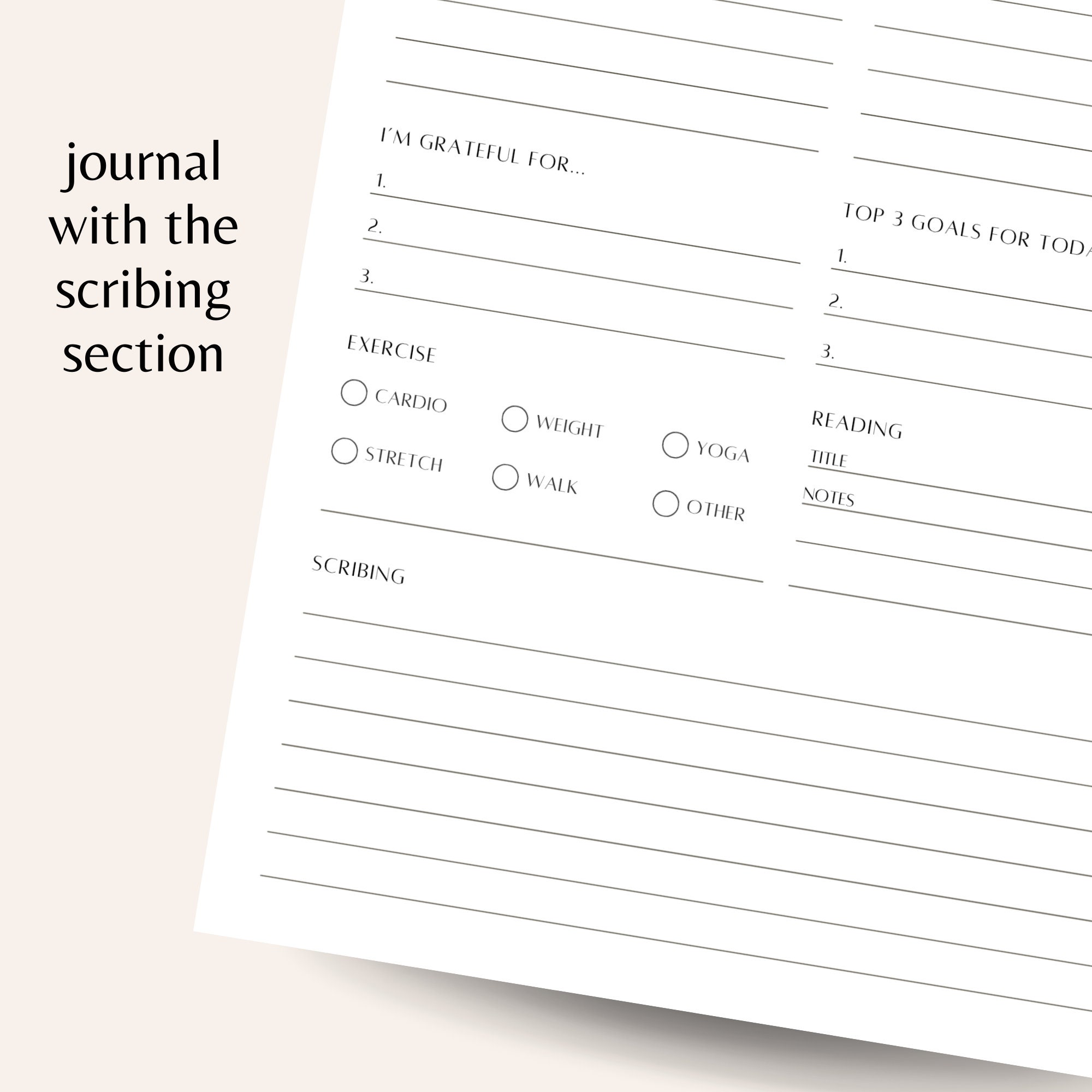 Miracle Morning Printable, Miracle Morning Journal, Miracle Morning ...
