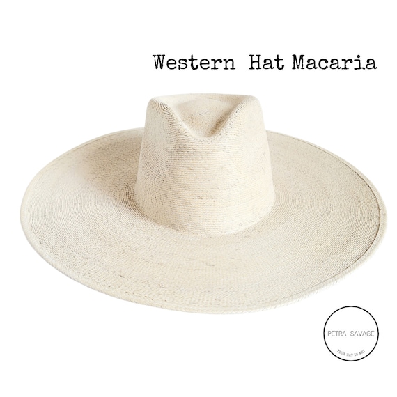 Western Stiff Hat Wide Brim Hat Unisex 