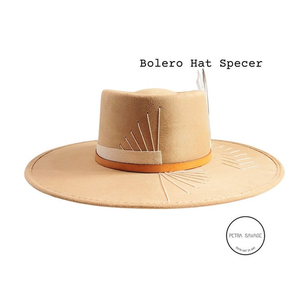 Women Wide Brim Bolero Hat Specer 