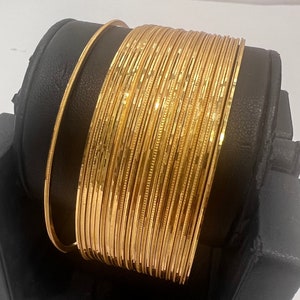Indiase armbanden, 22k vergulde 24 armbanden set, traditioneel Indiaas, bruiloft armbanden, armbanden set, Bollywood, kadas, etnisch,
