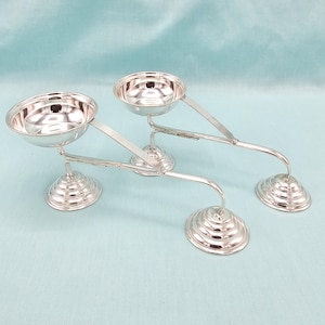 92.5 silver Aarthi karpooram holder, Silver antique Pooja item, Silver Gifts, Silver Kapoor Aarti Puja Spoon Pooja decor, Indian Silver gift
