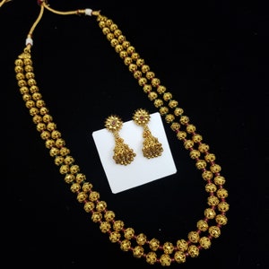 Gundla Mala Ndian Jewelry Gemstone 