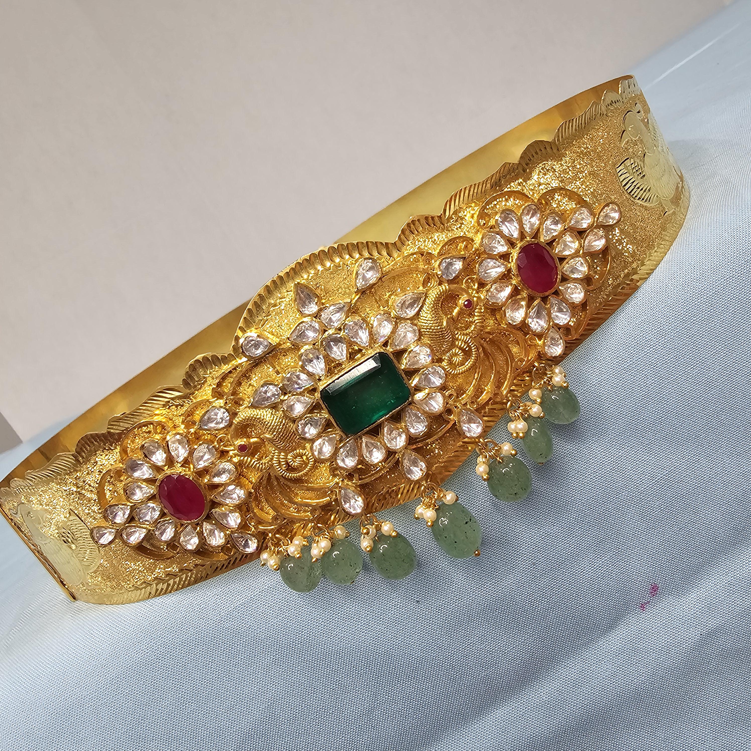 Light Weight Latest Vaddanam Designs 2021 With Price Gold