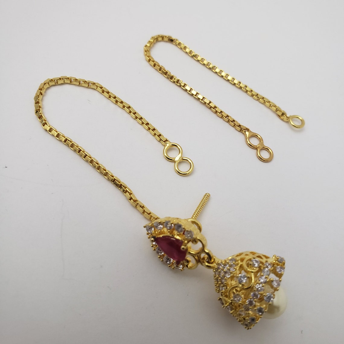 thanksgiving plate earrings