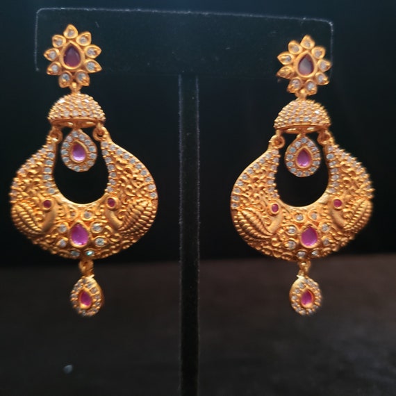 MAN LATEST 1 Gram Gold Essential Earrings & Studs Bali Round Tops Top Earring  Earrings Jhumki