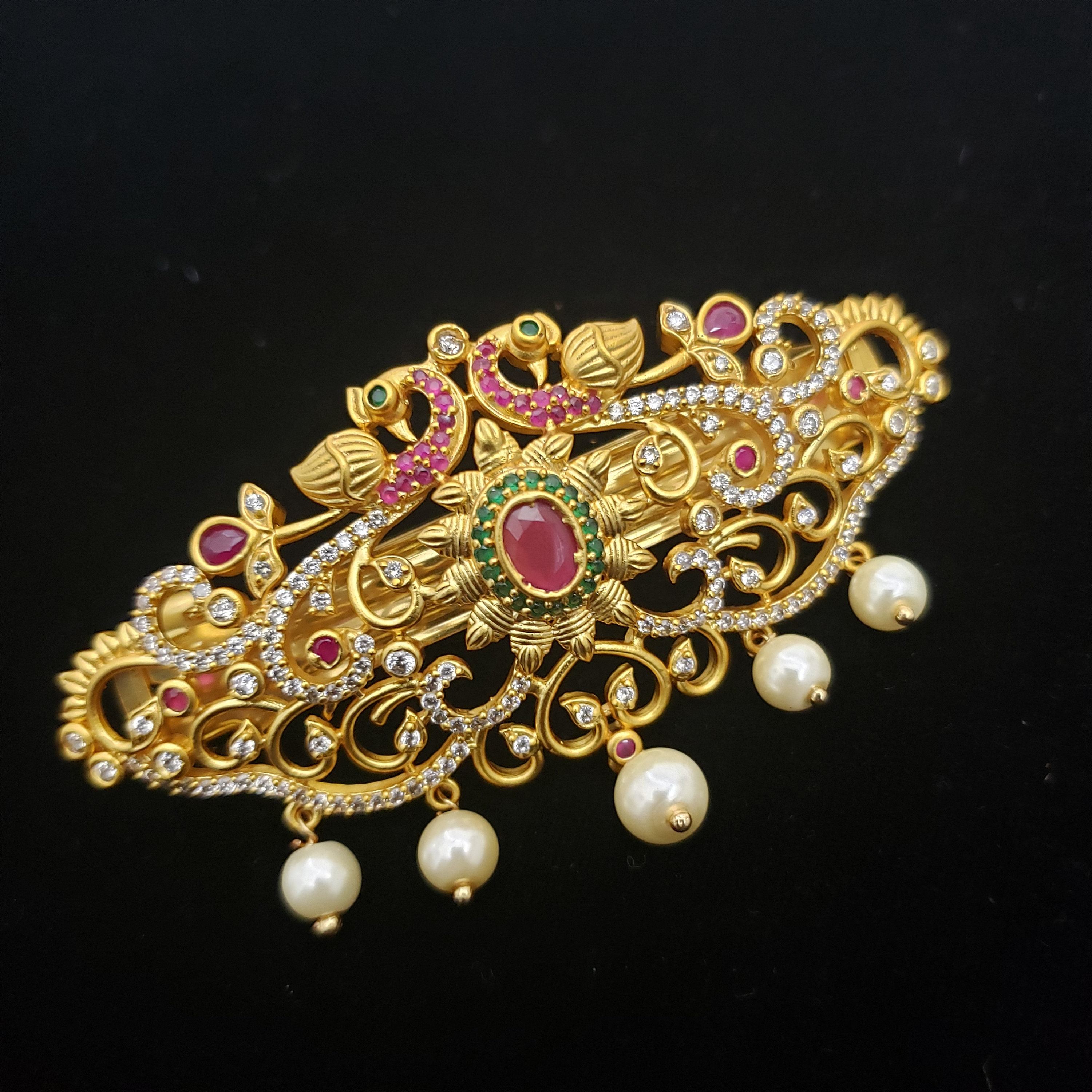 Indian hair clipsGold covering Hair clip Wedding Etsy