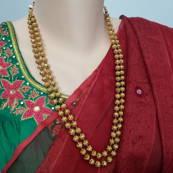 Gundla Mala Ndian Jewelry Gemstone 