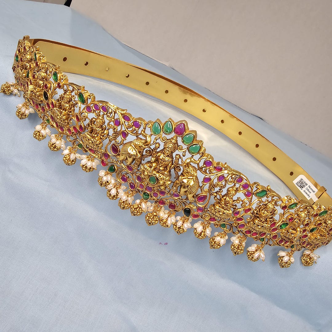 Waist Belts Belt Type Vaddanam Saree Belt,saree Vaddanam, Bridal