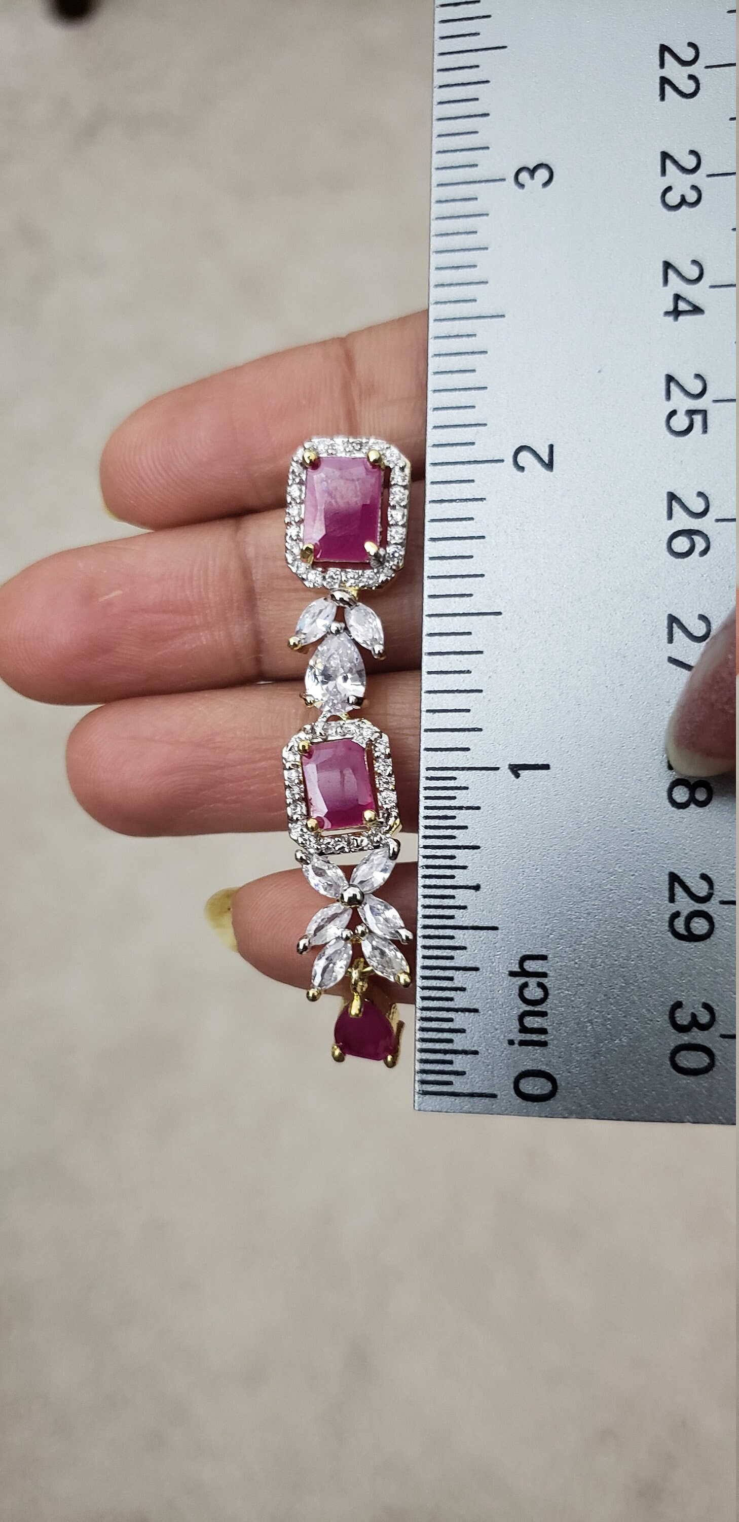 Collier Choker Objekts The Linea Crystal - Plaqué Or 18k, Zircone Cubique, Neuf Sans Boîte