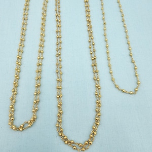 4L 92.5 Pure Silver coral chain with 92.5 Hallmark. Traditional multi layer chains