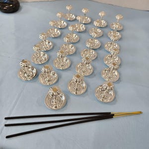 Pure Silver Agarbatti stand, Tree patten stand, Return gifts, housewarming gifts, Pooja items, pure silver incense sticks holder
