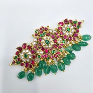 92.5 Silver Kundan choker necklace, Kids Kundan choker necklace, Pure Silver Necklace with 92.5 Hallmark