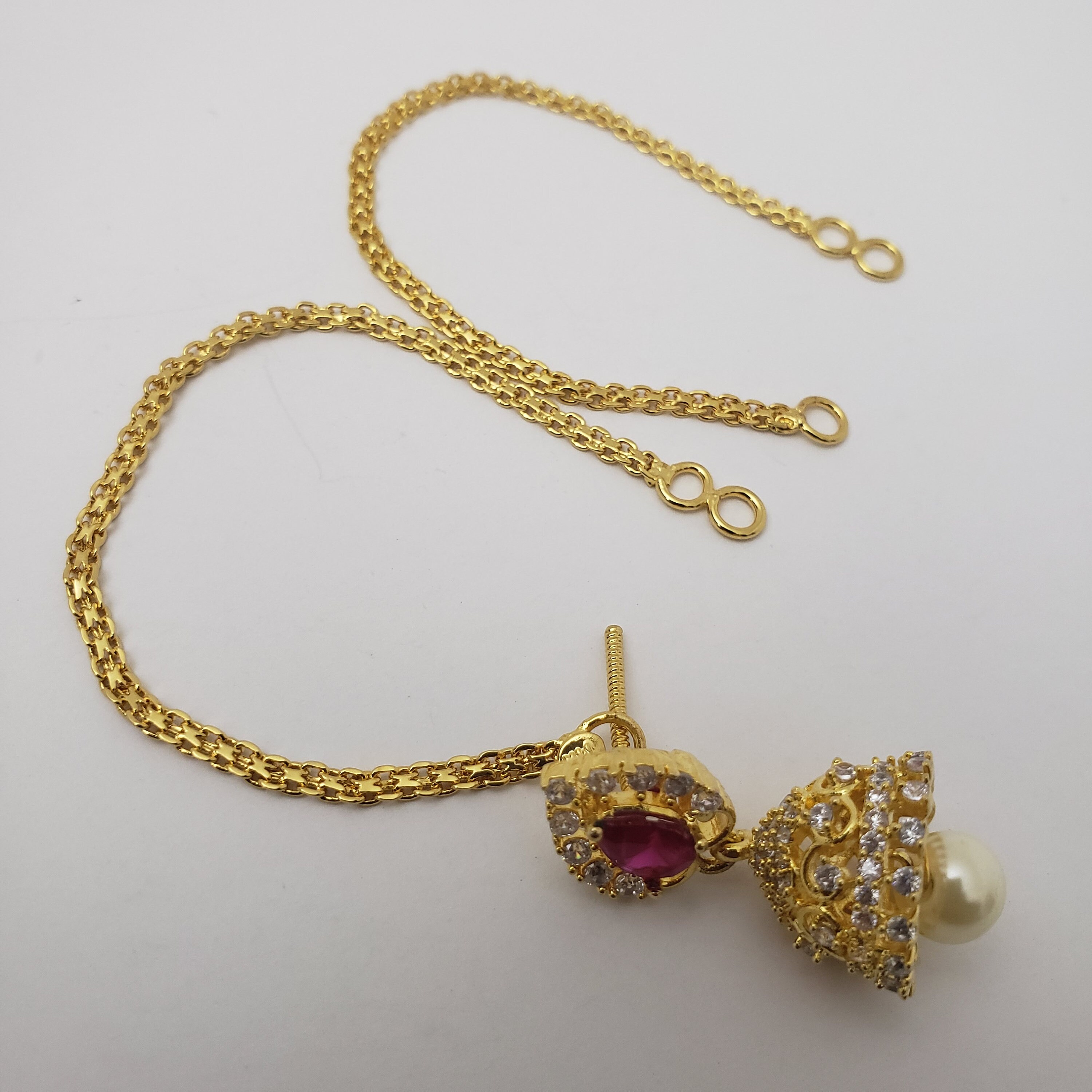 Matilu Earring Extensions Gold Covering 