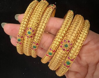 Matte finish sale bangles with price