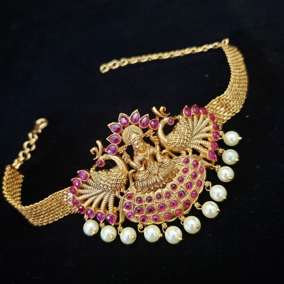 Peacock Pattern Armlet Moms Bhaju Band 