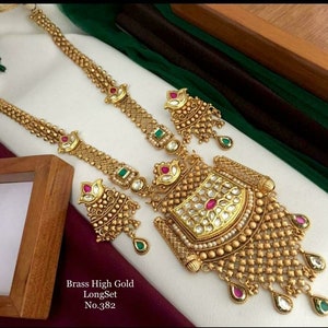 Pachi Ahmdabadi Designer Kundan Necklace Set, Sabyasachi inspired, Kundan choker, Bollywood Inspired Jewelry
