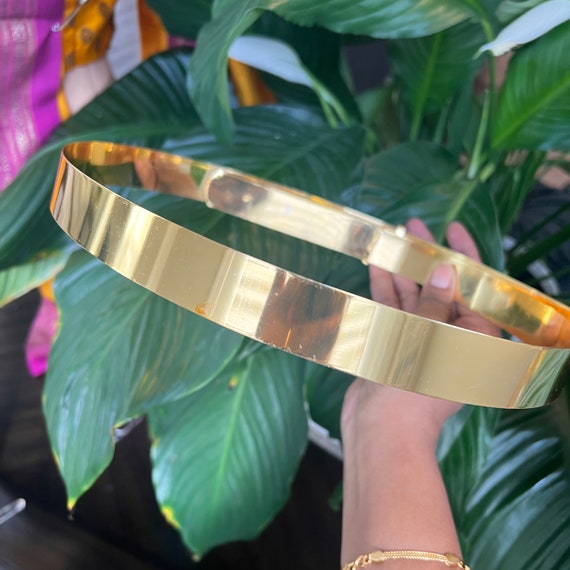 Kids adult Size Plain Vaddanam Single Pc Indian Waist Belt Kamar Band Czs Ruby Traditional Jewelry Indian Jewelry Etsy
