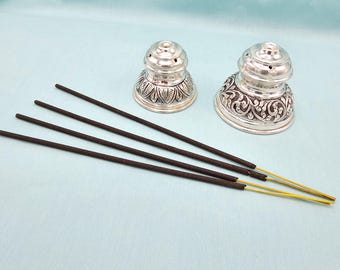 92.5 Silver Agarbatti stand, Antique Pure Silver Incense Sticks Stand, Silver Agarbatti Holder, Hindu gods incense Stick Stand