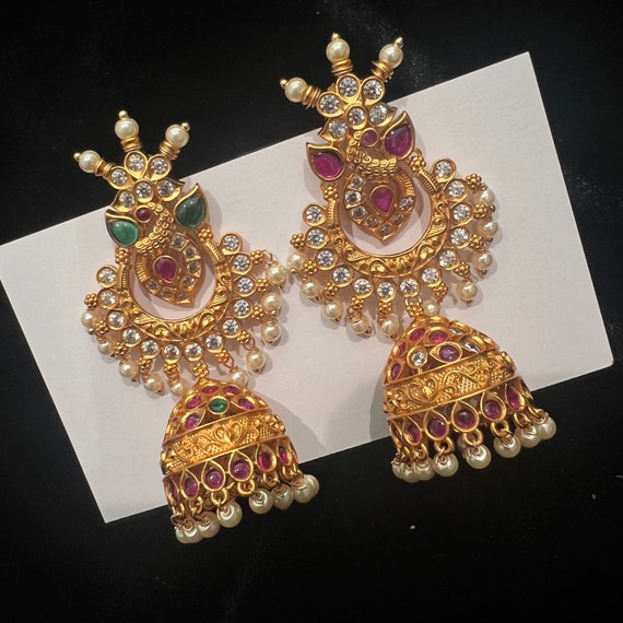 Matte finish deals earrings online shopping