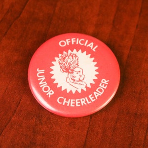 Vintage Junior Cheerleader Pin