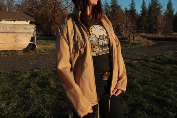 1970’s Pacific Trail Tan Rain Shell Hooded Jacket - image 2