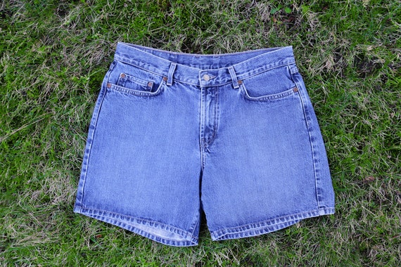 [LOW CLASSIC] / ☆ 25SS CLASSIC DENIM SHORTS / BLUE SAME The Perfect Denim Shorts | Classic Blue | High Rise
