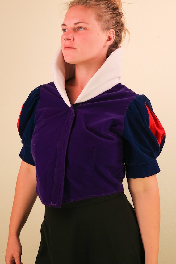 1990’s Disney Snow White Queen of Hearts Velvet B… - image 7