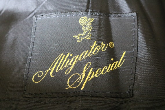 1950’s Alligator Special Brand Raincoat Menswear … - image 5