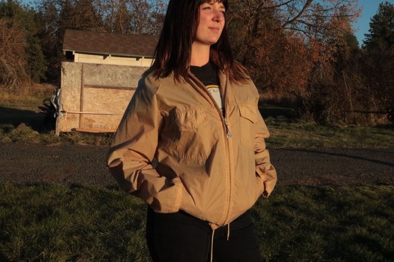 1970’s Pacific Trail Tan Rain Shell Hooded Jacket - image 6