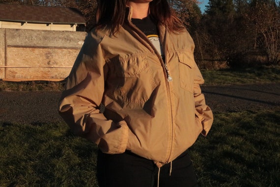 1970’s Pacific Trail Tan Rain Shell Hooded Jacket - image 5