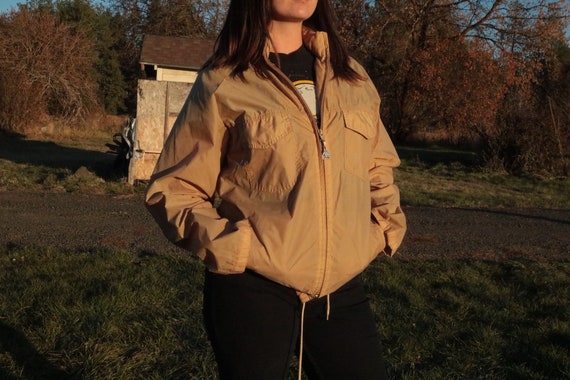 1970’s Pacific Trail Tan Rain Shell Hooded Jacket - image 7